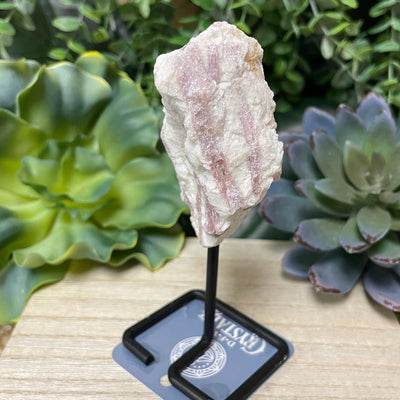 Pink Tourmaline - On Stand