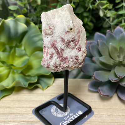 Pink Tourmaline - On Stand