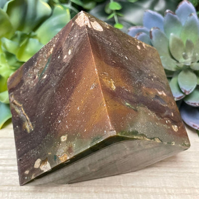 Ocean Jasper - Cube