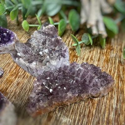 Amethyst - Druze 1.5’ 2.0’ Crystals Cluster