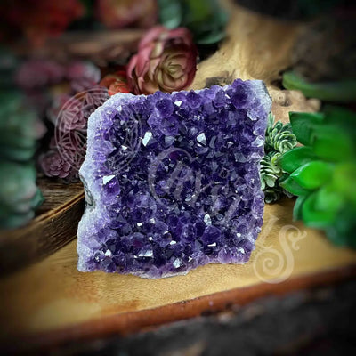 Amethyst - Cluster Set24 Z272-4.5’ X 4.2’ 4.5’ Crystals