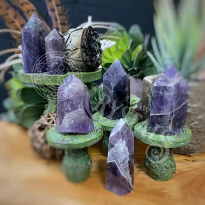 Tower Point Obelisk - Amethyst Multi Choice 1.25 2.49 1.75 Crystals