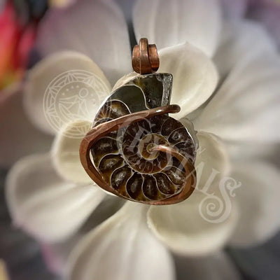 Pendant - Artisan Druze With Copper Small 0.75’ 1.25’ C