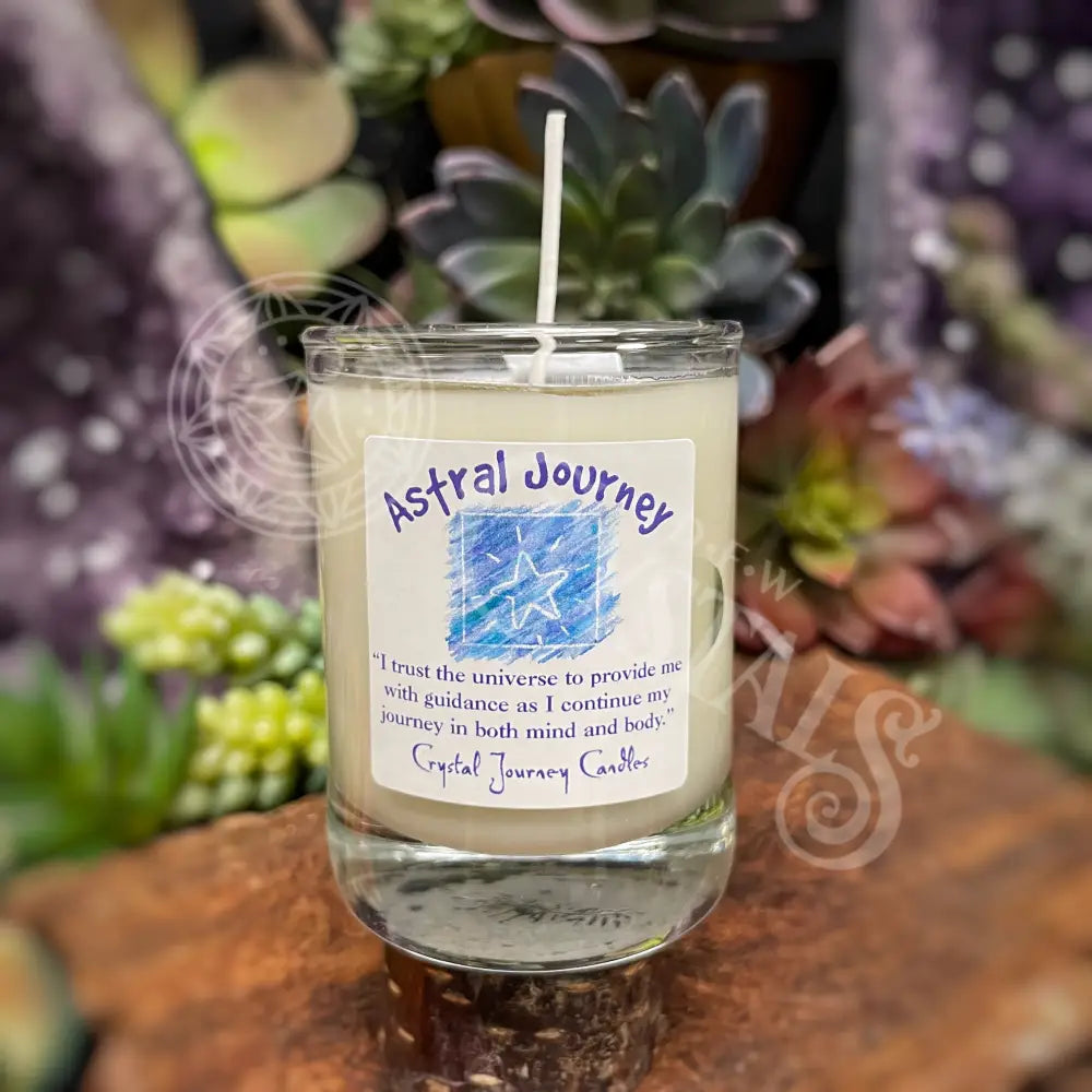 Soy Herbal Filled Votive - Astral Journey