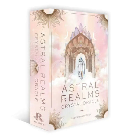 Astral Realms Crystal Oracle By Leah Shoman: Flashcards; 128 Pages / English