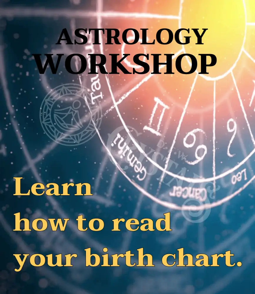 Astrology Workshop - Nov 23 1P 3P By Arrianna Classes Guided Meditation