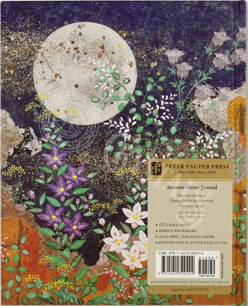 Autumn Moon Journal Books -