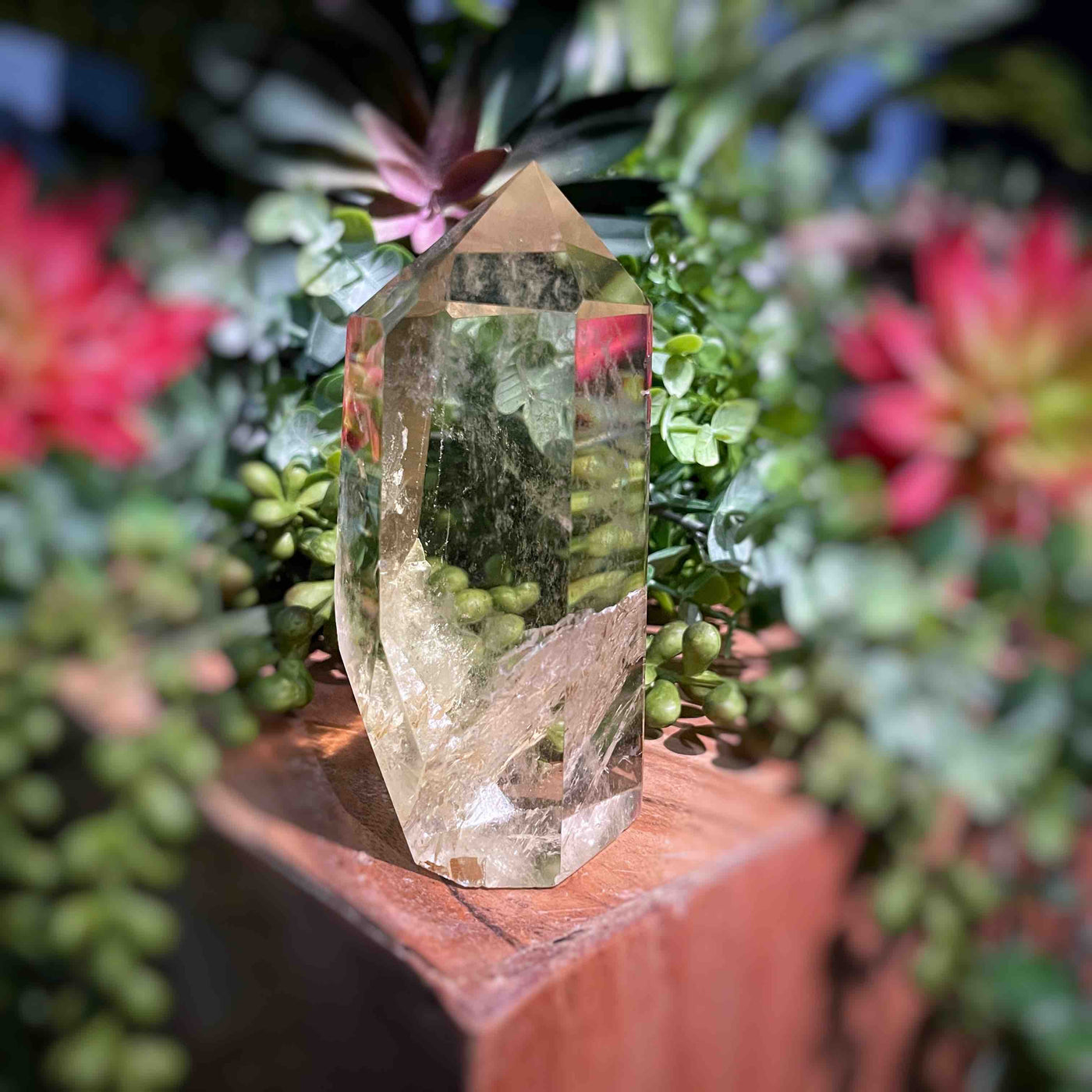 Citrine (Natural) - Points/Towers/Obelisks