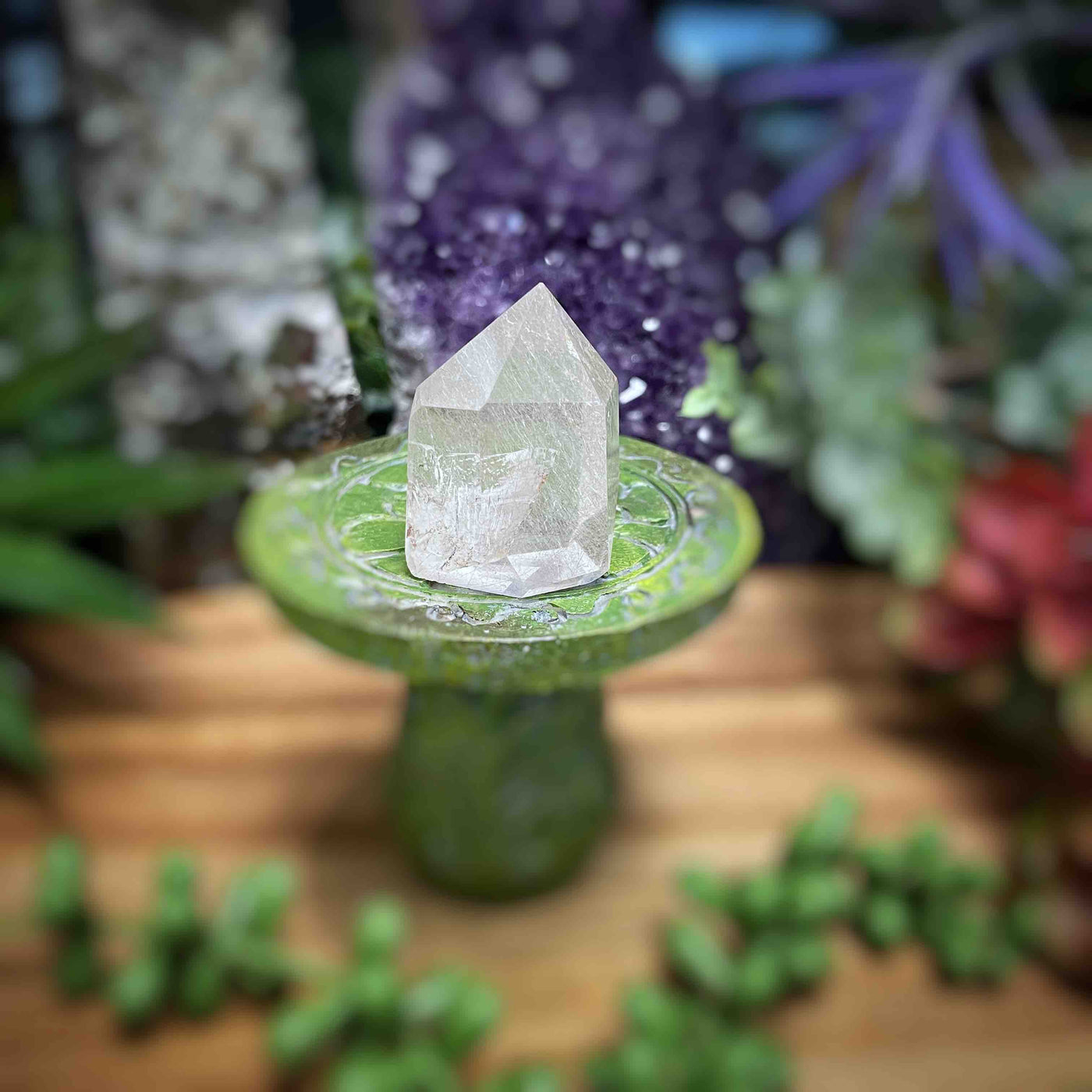 Rutilated Quartz - Points/Towers/Obelisks