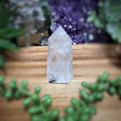 Rutilated Quartz - Points/Towers/Obelisks