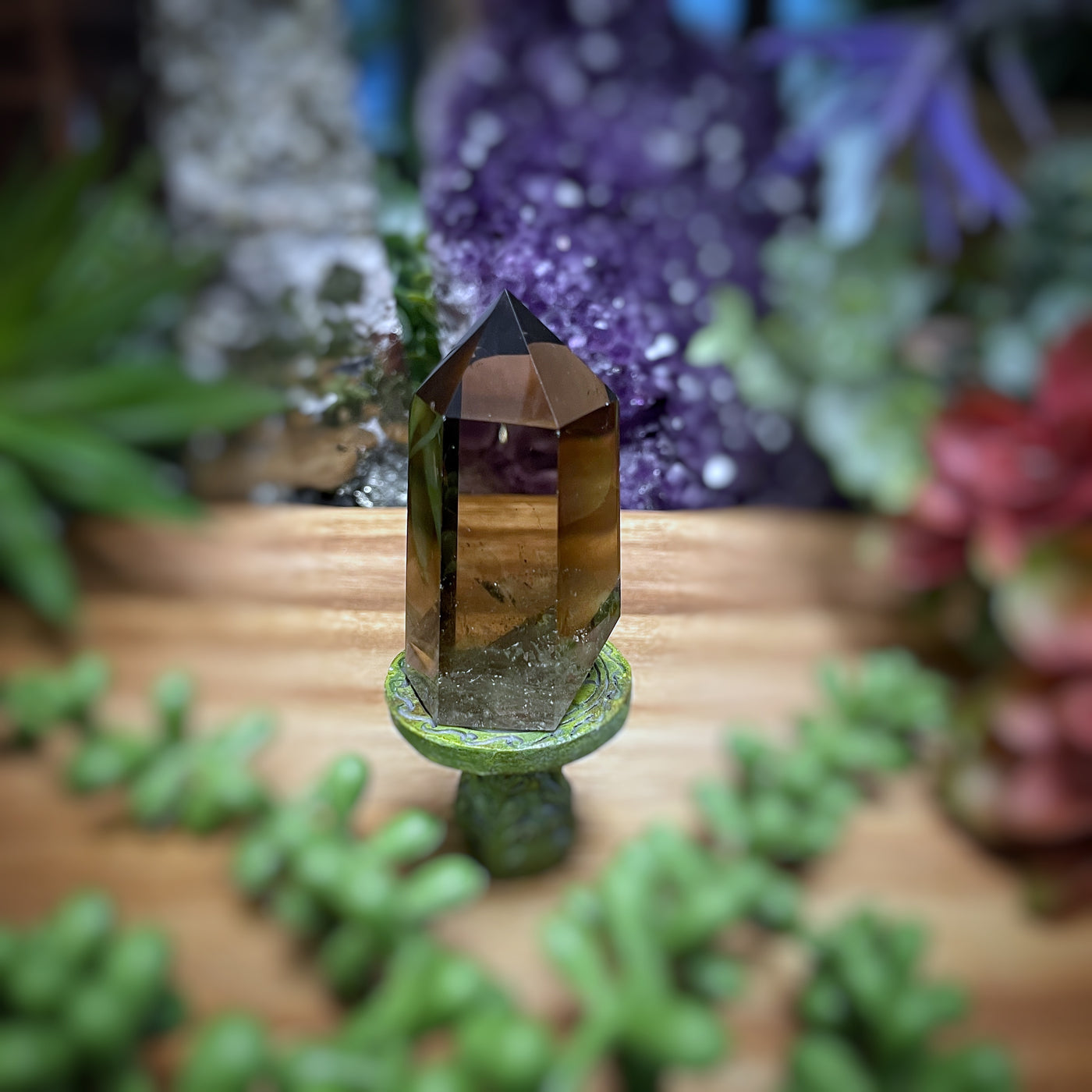 Smoky Quartz - Points/Towers/Obelisks - Set 4