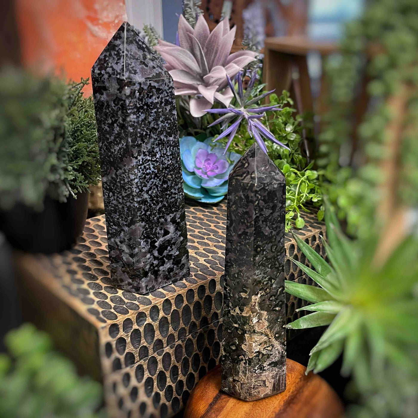Indigo Gabbro - Points/Towers/Obelisks