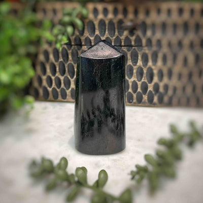 Black Tourmaline - Multi Choice - Tower, Point, Obelisk set 1