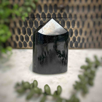 Black Tourmaline - Multi Choice - Tower, Point, Obelisk set 1