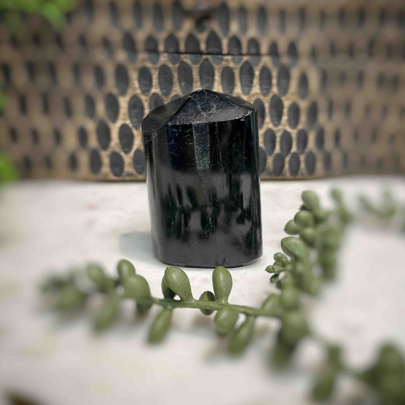 Black Tourmaline - Multi Choice - Tower, Point, Obelisk set 1