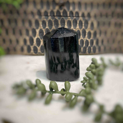 Black Tourmaline - Multi Choice - Tower, Point, Obelisk set 1