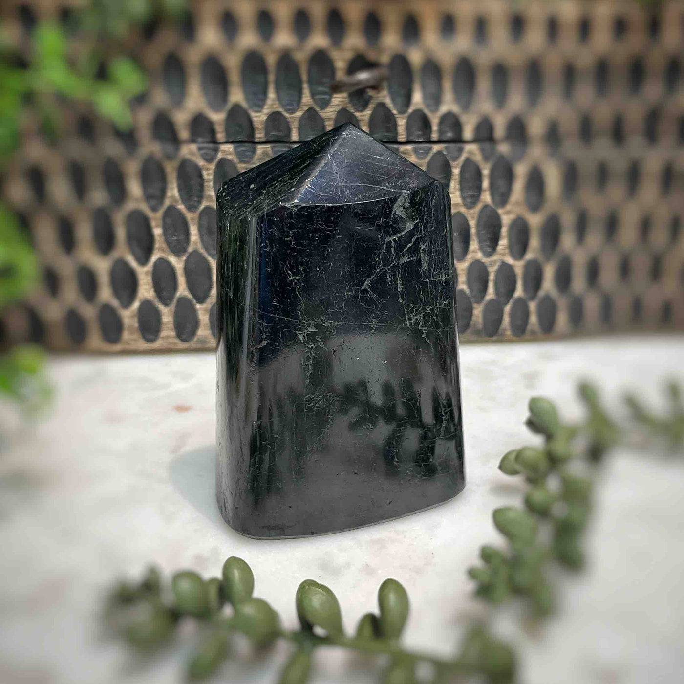 Black Tourmaline - Multi Choice - Tower, Point, Obelisk set 1