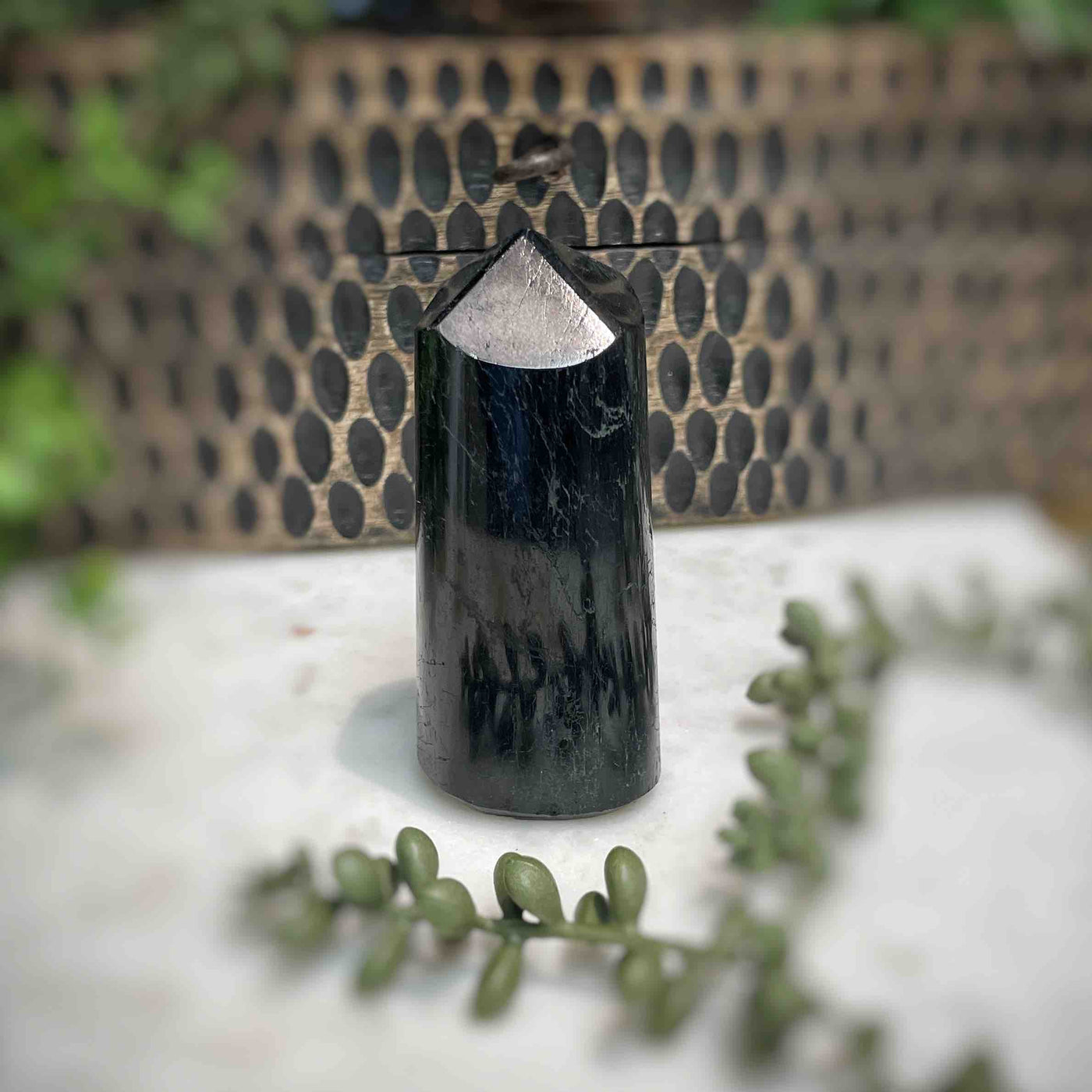 Black Tourmaline - Multi Choice - Tower, Point, Obelisk set 2