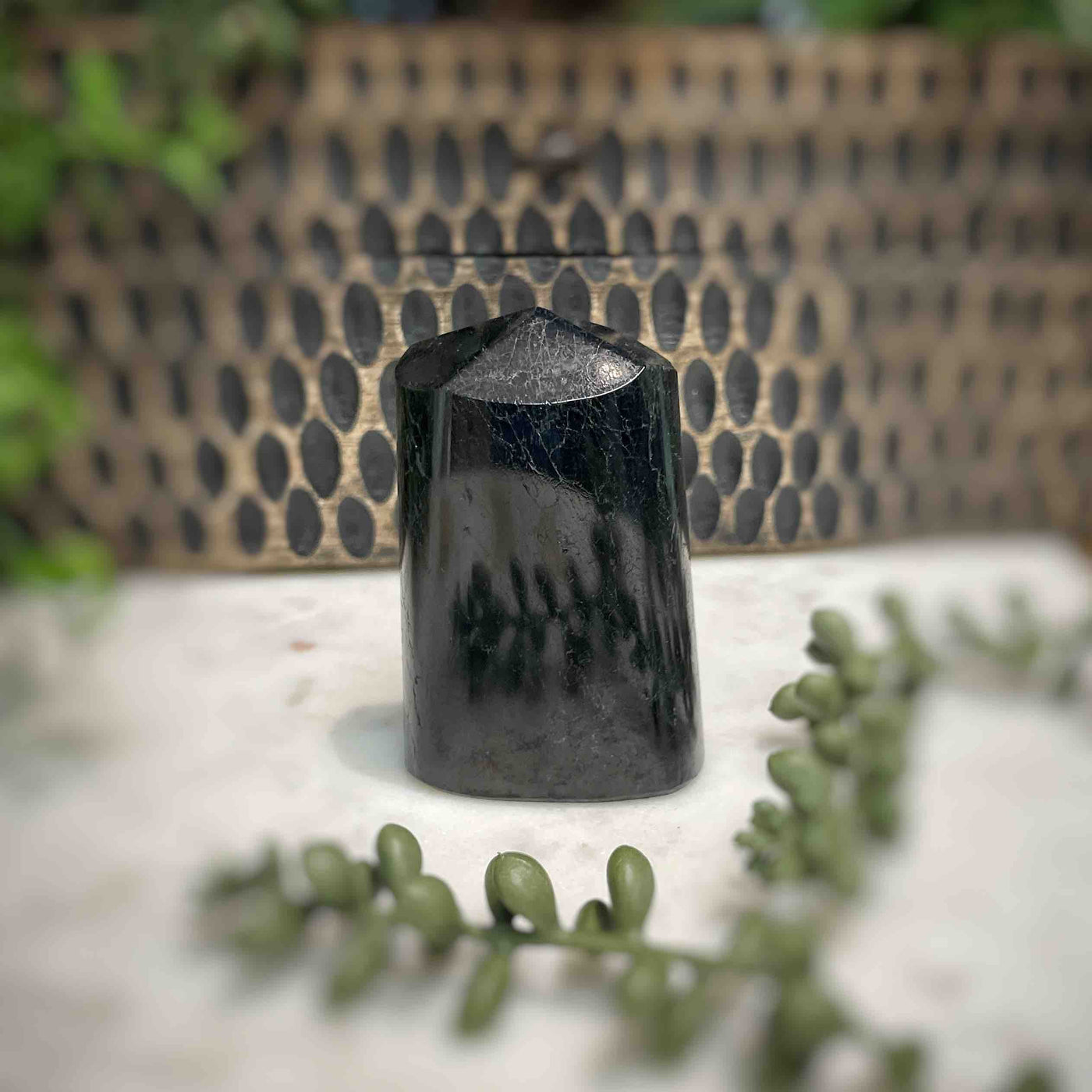Black Tourmaline - Multi Choice - Tower, Point, Obelisk set 2