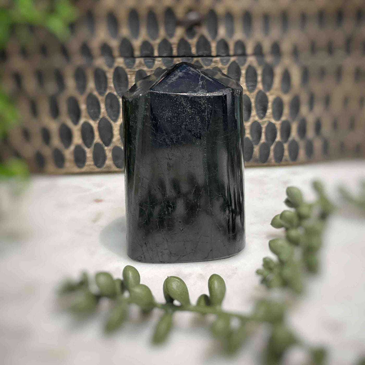 Black Tourmaline - Multi Choice - Tower, Point, Obelisk set 2