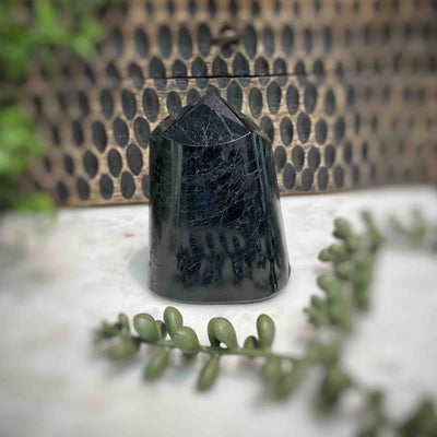 Black Tourmaline - Multi Choice - Tower, Point, Obelisk set 2
