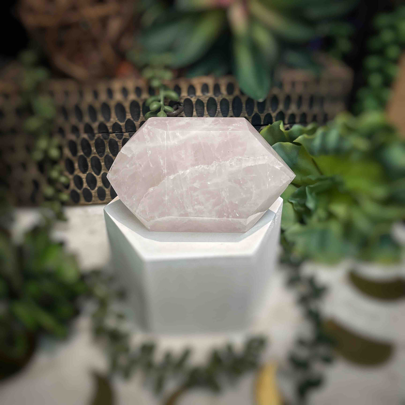 Rose Quartz - Double Point - 3.5"