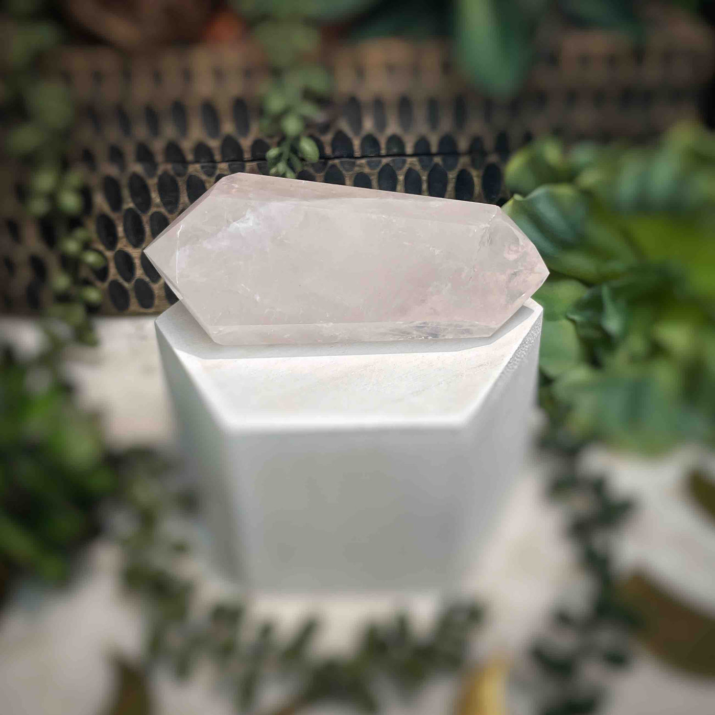 Rose Quartz - Double Point - 3.75"
