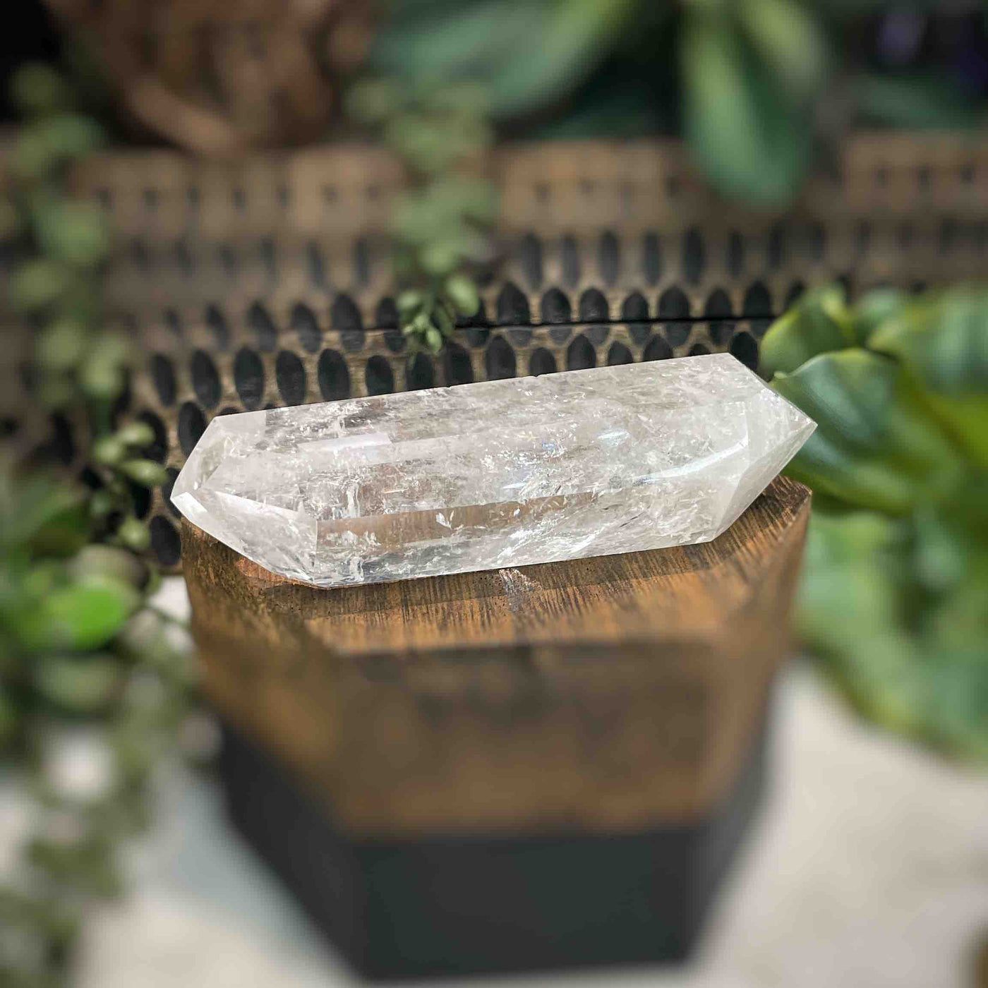 Clear Quartz - Double Terminated Point - 3.75"