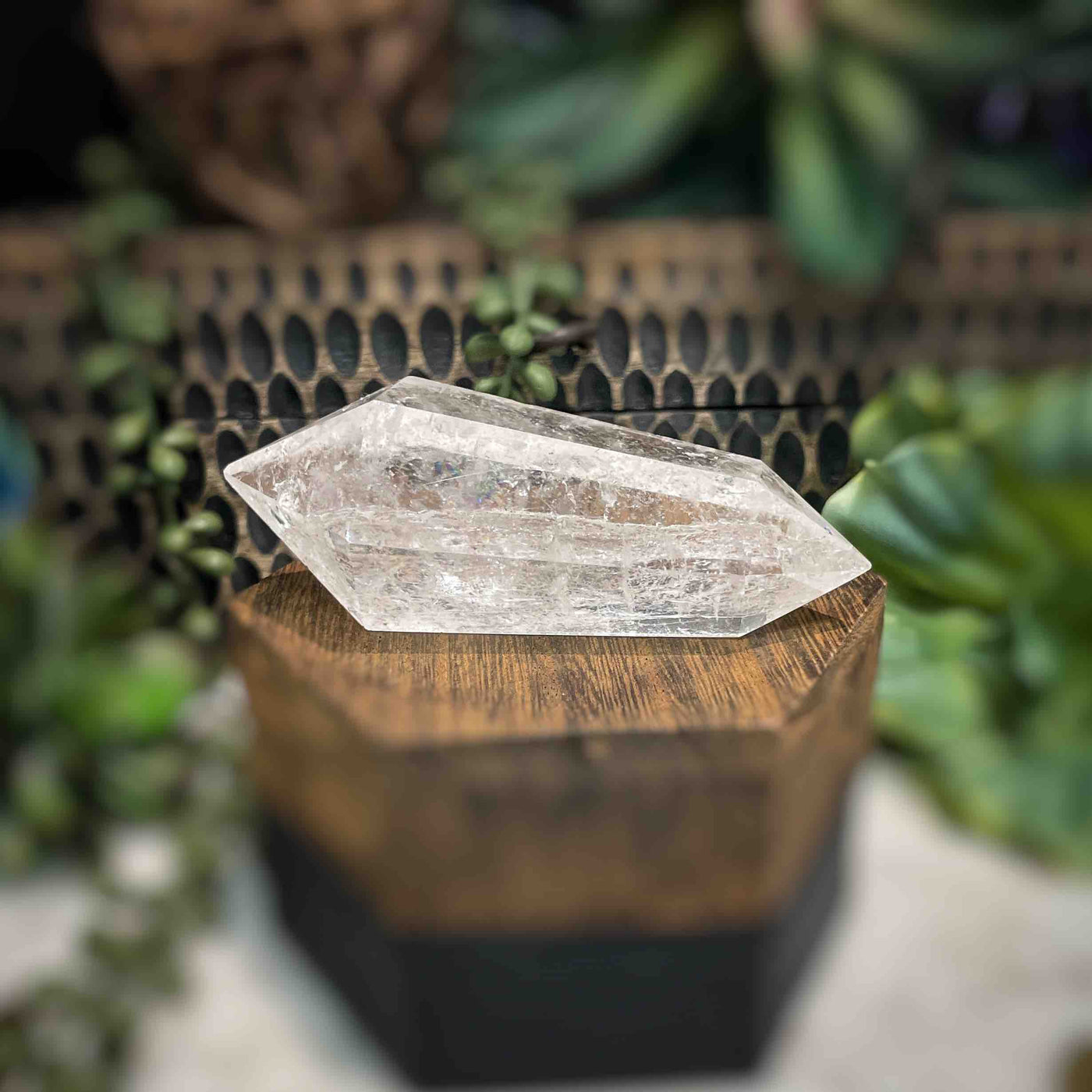 Clear Quartz - Double Terminated Point - 3.5"