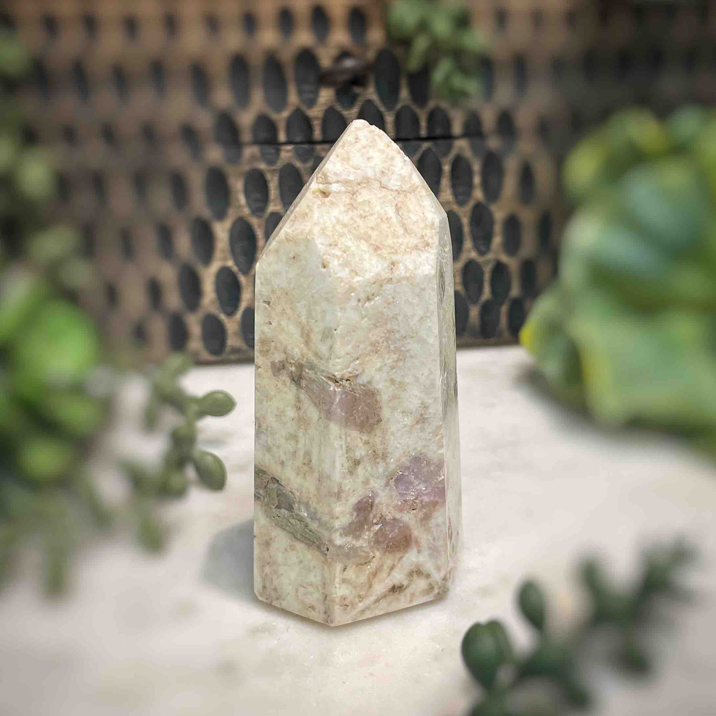 Pink Tourmaline -  Tower - B1453 - 0.6"x1.5"