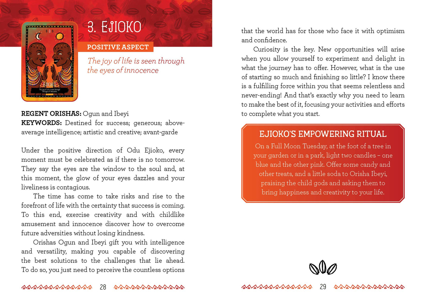African Gods Oracle Cards