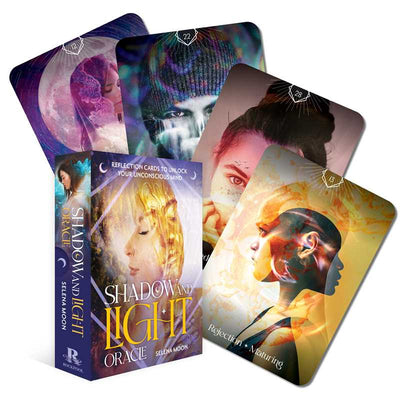 Shadow & Light Oracle by Selena Moon: Flashcards; 128 pages / English