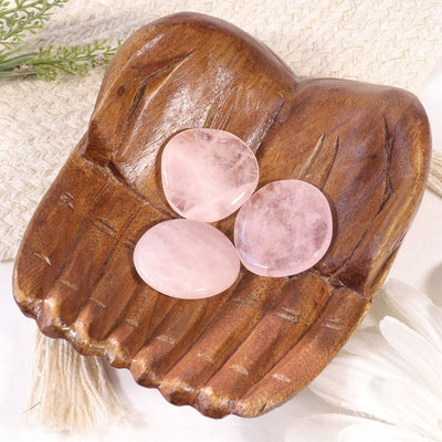 Rose Quartz - Palm stones