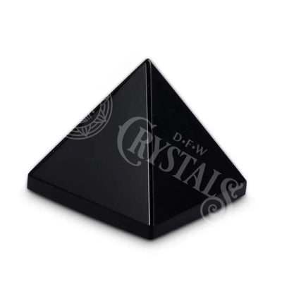 Black Obsidian - 1.3’’ 2.1’’ Pyramid Crystals