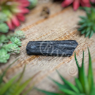 Raw - Black Tourmaline Log Multi Sizes B 3.4 Crystals