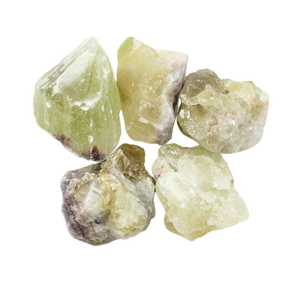 Green Calcite - Raw