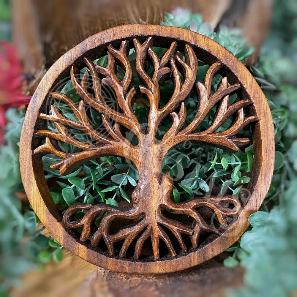 Carved Wood - Tree Of Life Multi Choice 8’