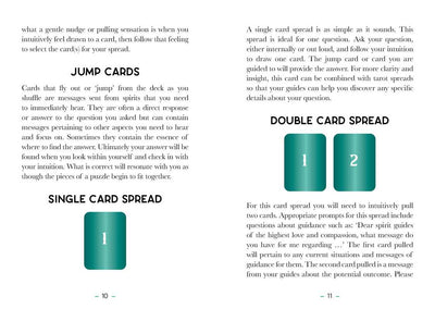 Earth & Bone Oracle by Sirian Shadow: Flashcards; 112 pages / English