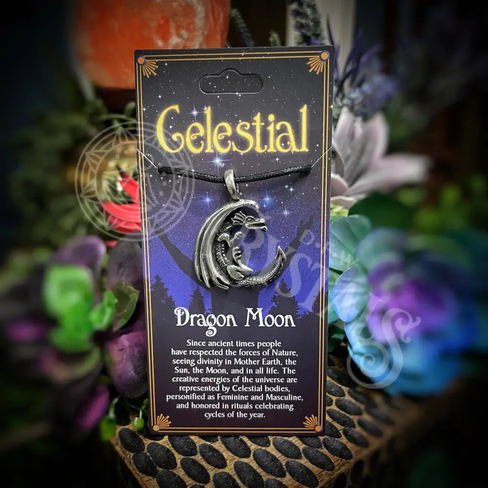 Celestial Pendants: Dragon Moon