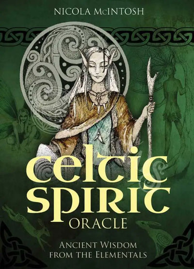 Celtic Spirit Oracle By Nicola Mcintosh: Flashcards; 112 Pages / English