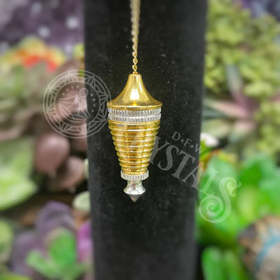 Pendulum - Chambered Point Brass W/ Silver Plated