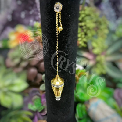 Pendulum - Chambered Point Brass W/ Silver Plated