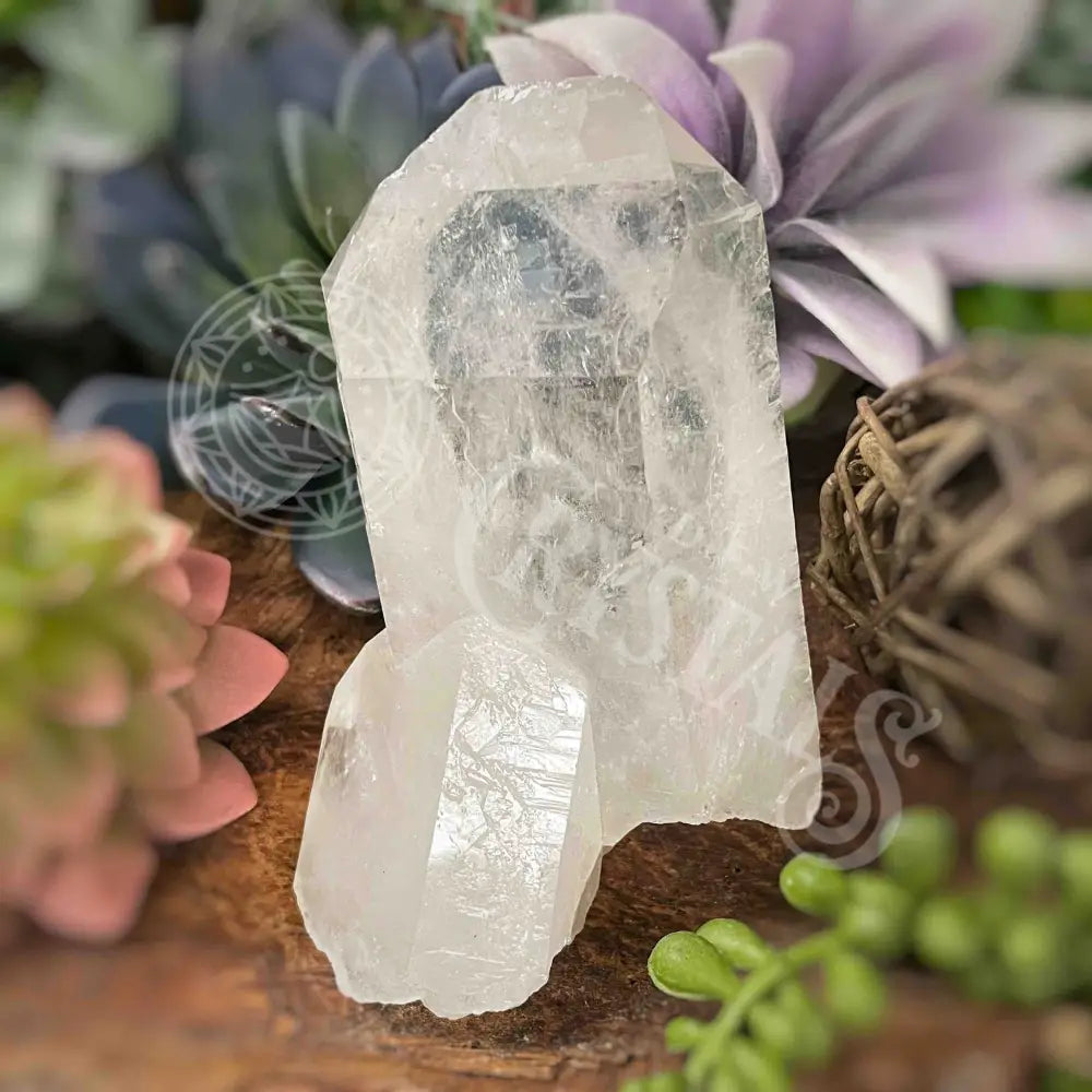 Tower Point Obelisk - Clear Quartz 2.8’ 5.1’ Multi Choice H 3.8’ X 2.1’ Crystals