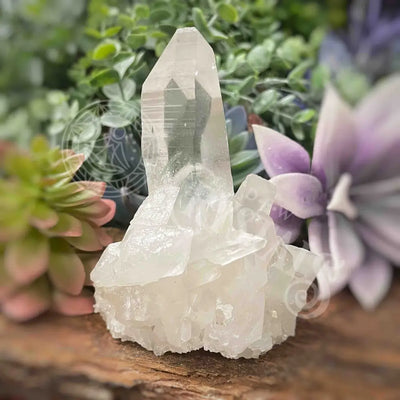 Tower Point Obelisk - Clear Quartz 2.9’ 4.4’ Multi Choice H X 2’ 3.6’ Crystals