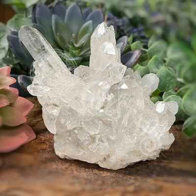 Clear Quartz Cluster - 3.7’ To 4.3’ D X 3’ 1.2’ Crystals