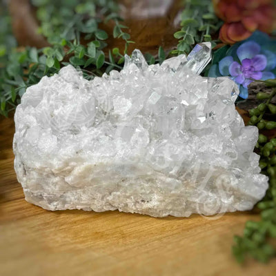 Clear Quartz Cluster - 4.5’ X 6.8’ 3’ Crystals