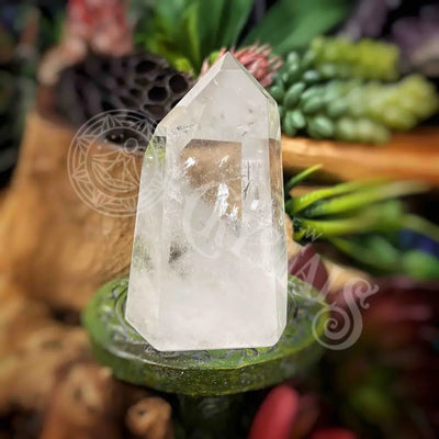 Tower Point Obelisk - Clear Quartz 2.4’ 3.8’ 1.8’ X 2.8’ Crystals