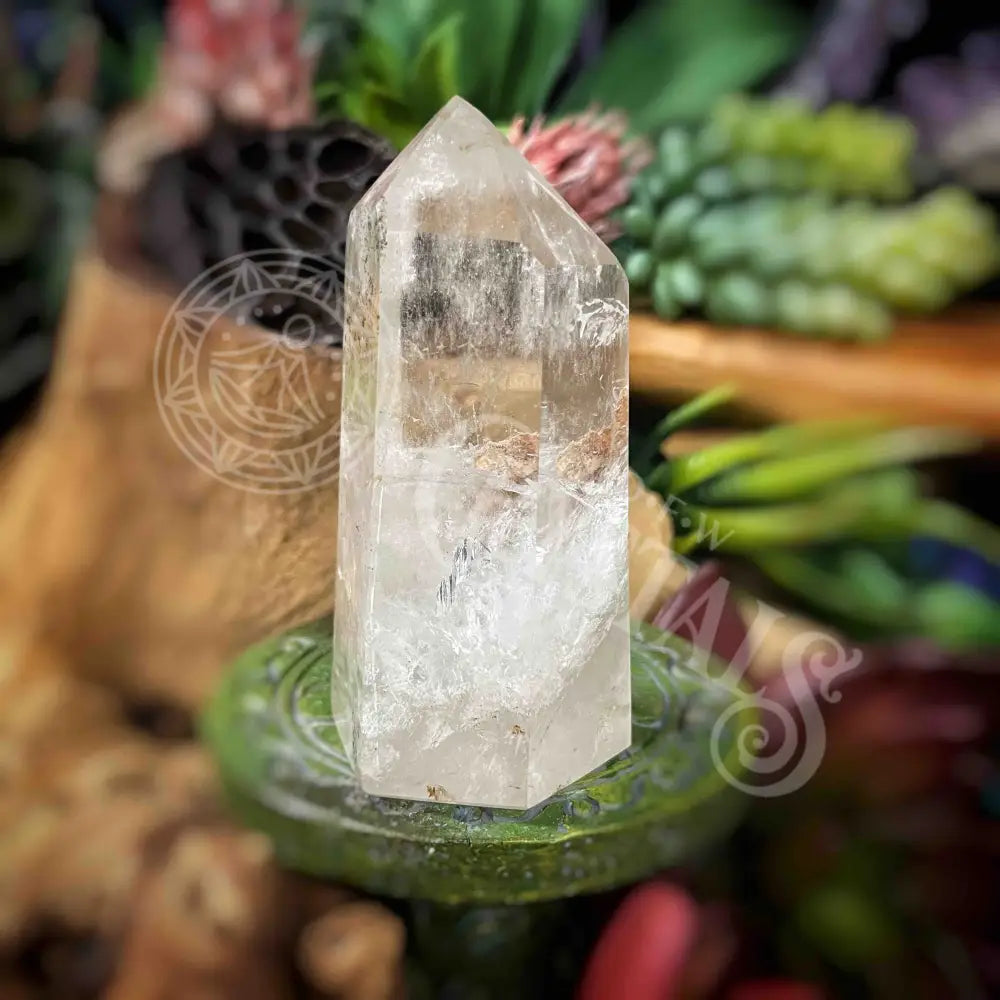 Tower Point Obelisk - Clear Quartz 2.4’ 3.8’ 1.5’ X 3’ Crystals