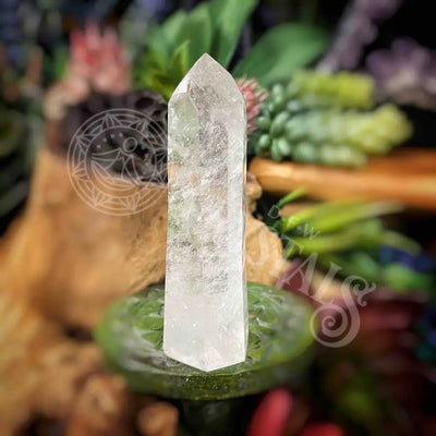 Tower Point Obelisk - Clear Quartz 2.4’ 3.8’ 0.8’ X 3.5’ Crystals