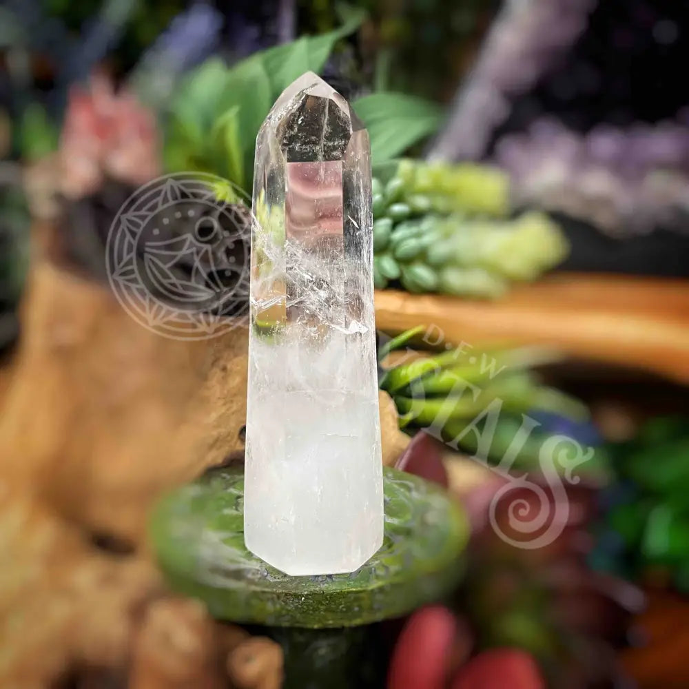 Tower Point Obelisk - Clear Quartz 2.4’ 3.8’ 1’ X Crystals